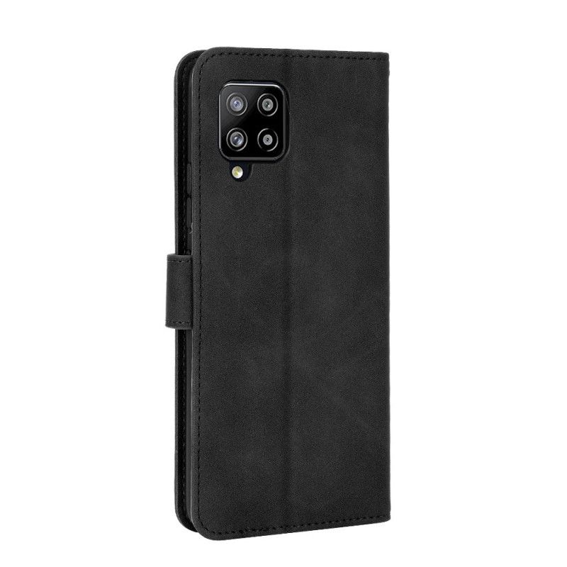 Flip Cover Læder for Samsung Galaxy A42 5G Sort Hud-Berøring