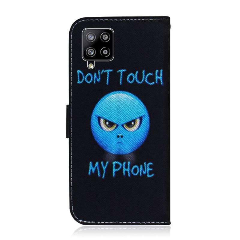 Flip Cover Læder Samsung Galaxy A42 5G Emoji-Telefon