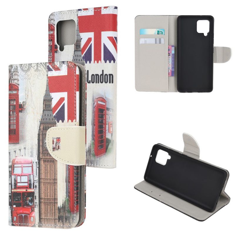 Flip Cover Læder Samsung Galaxy A42 5G London Liv