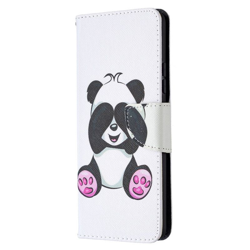 Flip Cover Samsung Galaxy A42 5G Sjov Panda