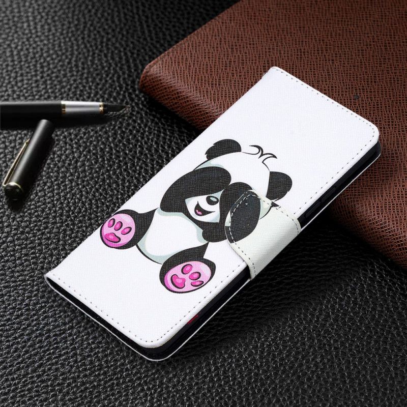 Flip Cover Samsung Galaxy A42 5G Sjov Panda