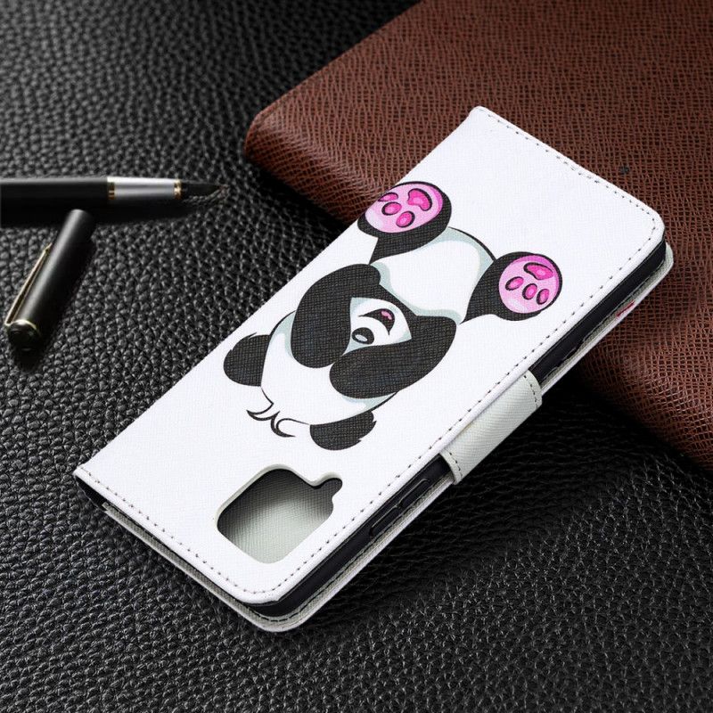 Flip Cover Samsung Galaxy A42 5G Sjov Panda