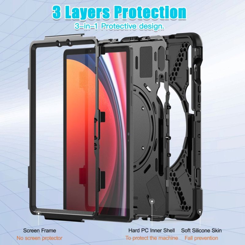 Cover Samsung Galaxy Tab S9 Multifunktionel Beskyttelse