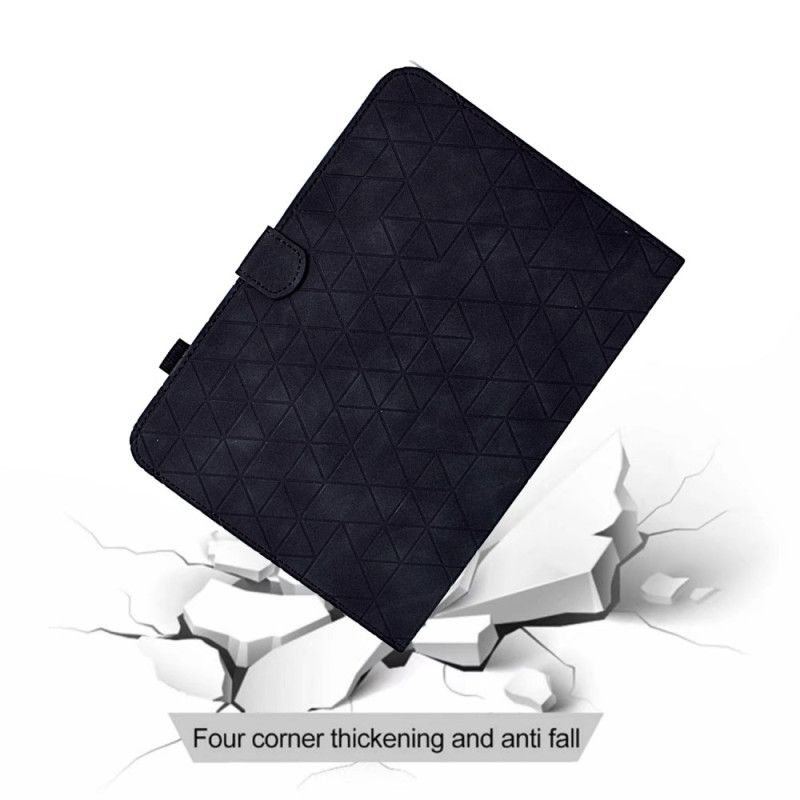 Flip Cover Samsung Galaxy Tab S9 Geometrisk Mønster