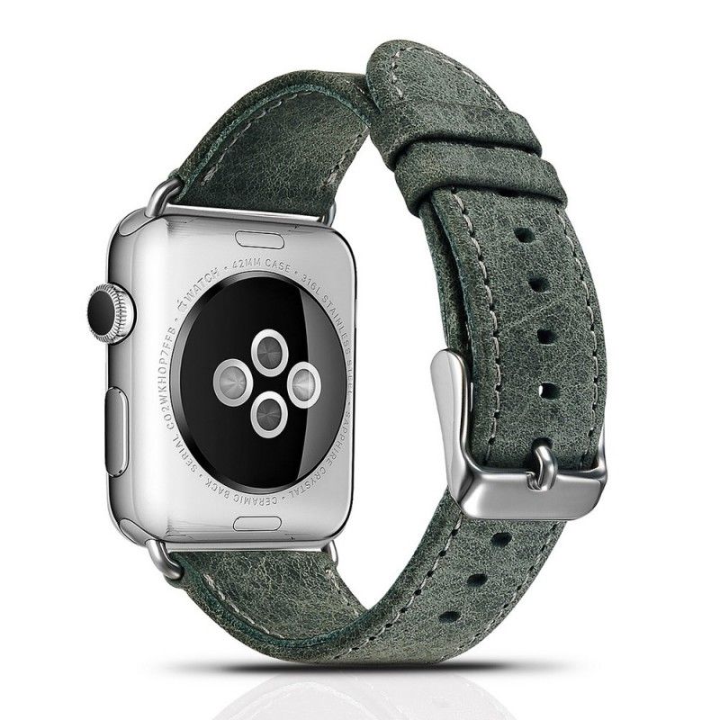 Apple Watch 42Mm Læderrem - Slangeskind