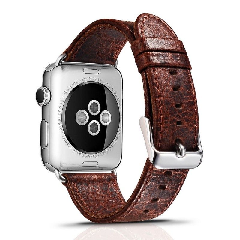 Apple Watch 42Mm Læderrem - Slangeskind