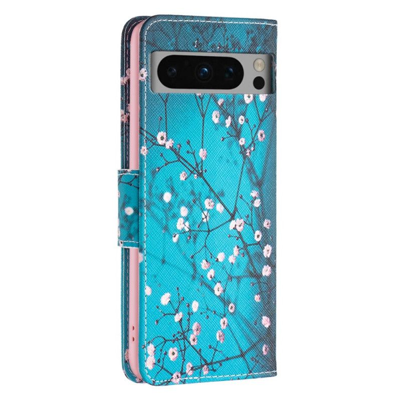 Flip Cover Google Pixel 8 Pro Blomstrende Blomster