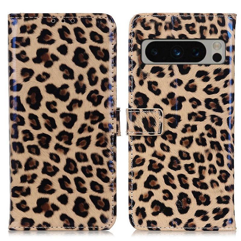 Flip Cover Google Pixel 8 Pro Leopard