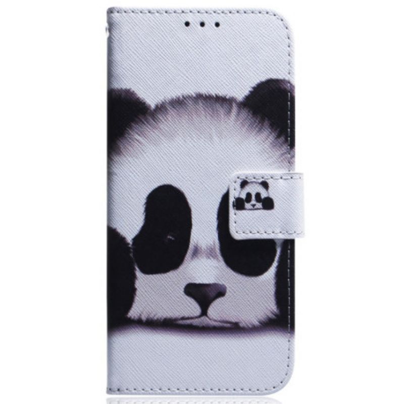 Flip Cover Google Pixel 8 Pro Panda Ansigt