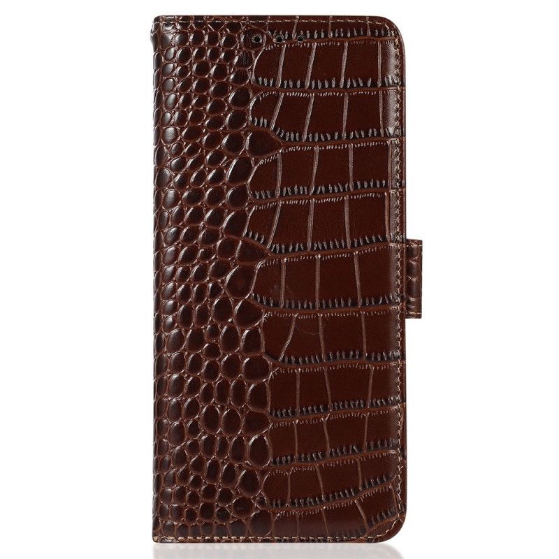 Flip Cover Google Pixel 8 Pro Rfid Crocodile Style