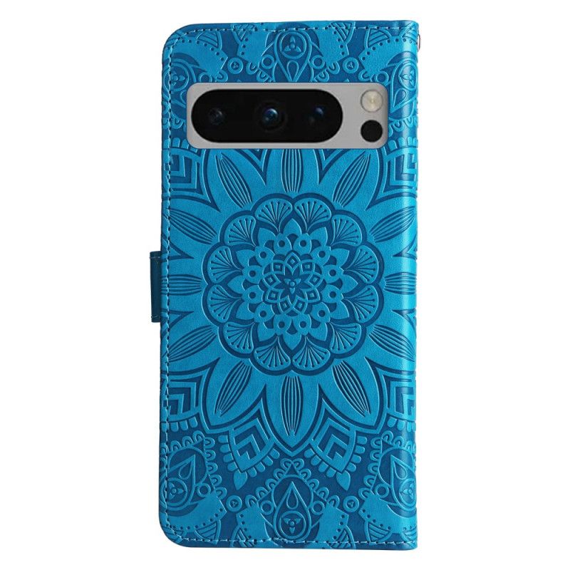 Flip Cover Google Pixel 8 Pro Solmandala Med Snor