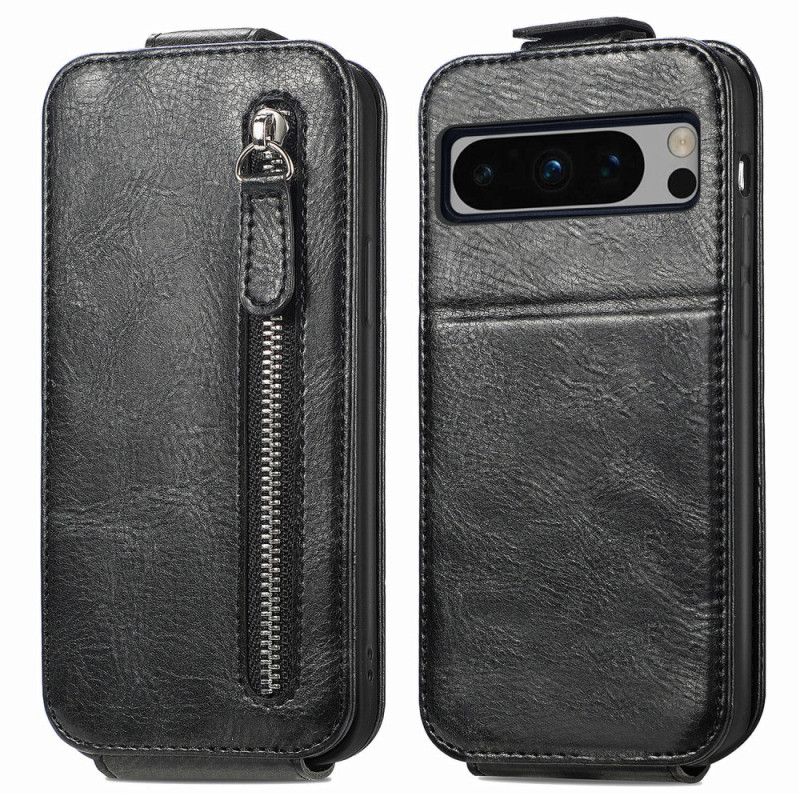 Flip Cover Til Google Pixel 8 Pro Flip Vertical Wallet Style