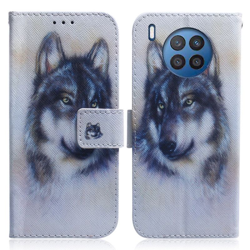 Flip Cover Huawei Nova 8i / Honor 50 Lite Canine Look