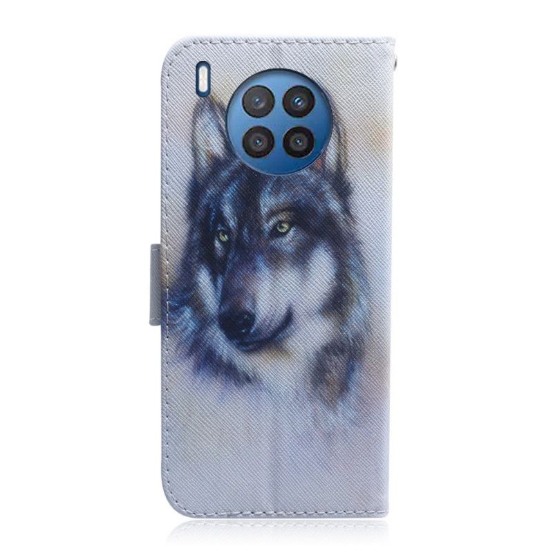 Flip Cover Huawei Nova 8i / Honor 50 Lite Canine Look