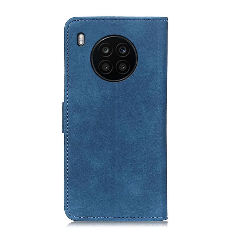 Flip Cover Huawei Nova 8i / Honor 50 Lite Khazneh Vintage Lædereffekt