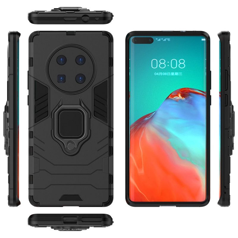 Cover for Huawei Mate 40 Pro Sort Resistent Ring