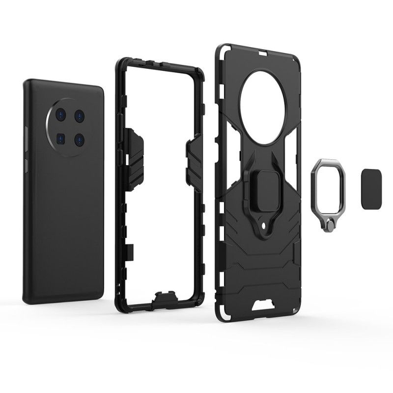 Cover for Huawei Mate 40 Pro Sort Resistent Ring