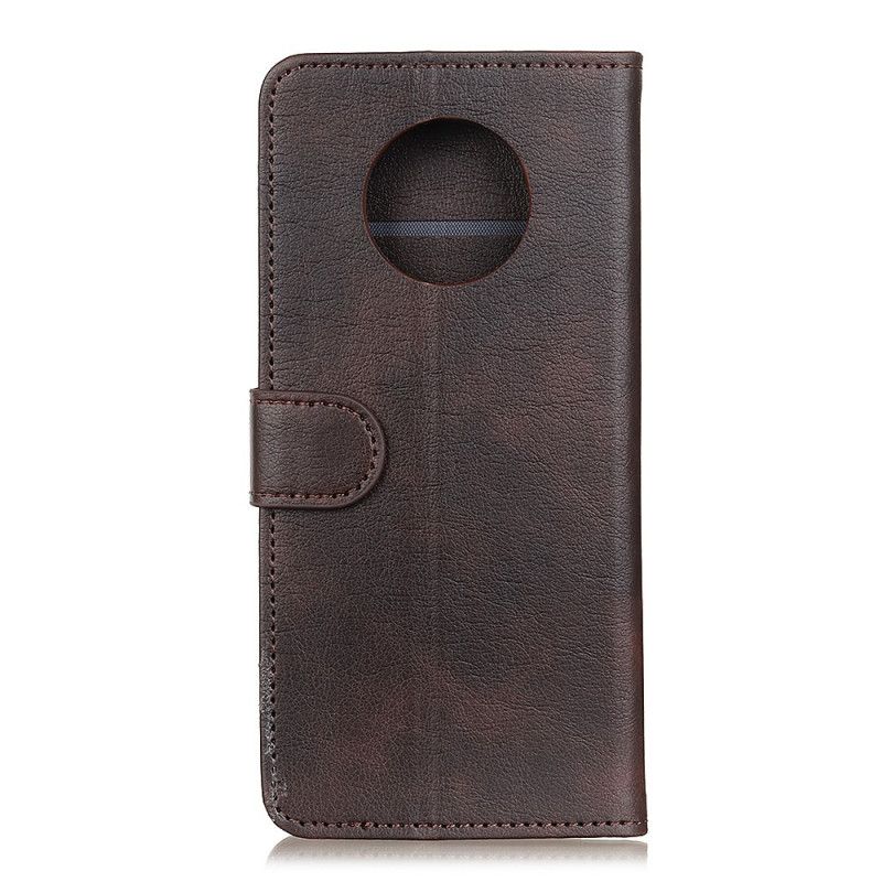 Flip Cover Læder for Huawei Mate 40 Pro Sort Premium Lychee Imiteret Læder