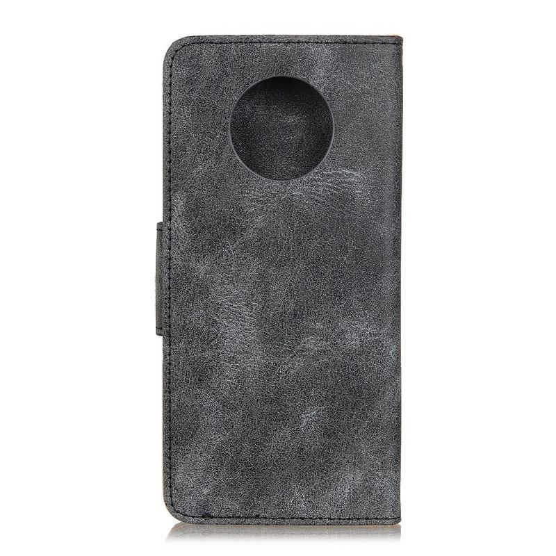 Flip Cover Læder Huawei Mate 40 Pro Grå Vintage Split Læder Original