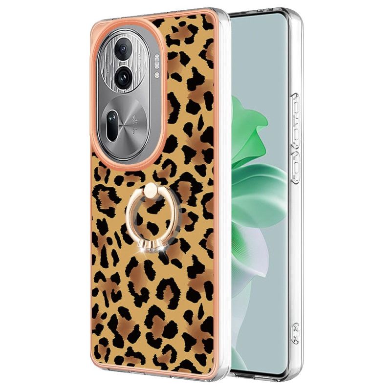 Cover Til Oppo Reno 11 Pro 5g Leopardmønsterstøttering