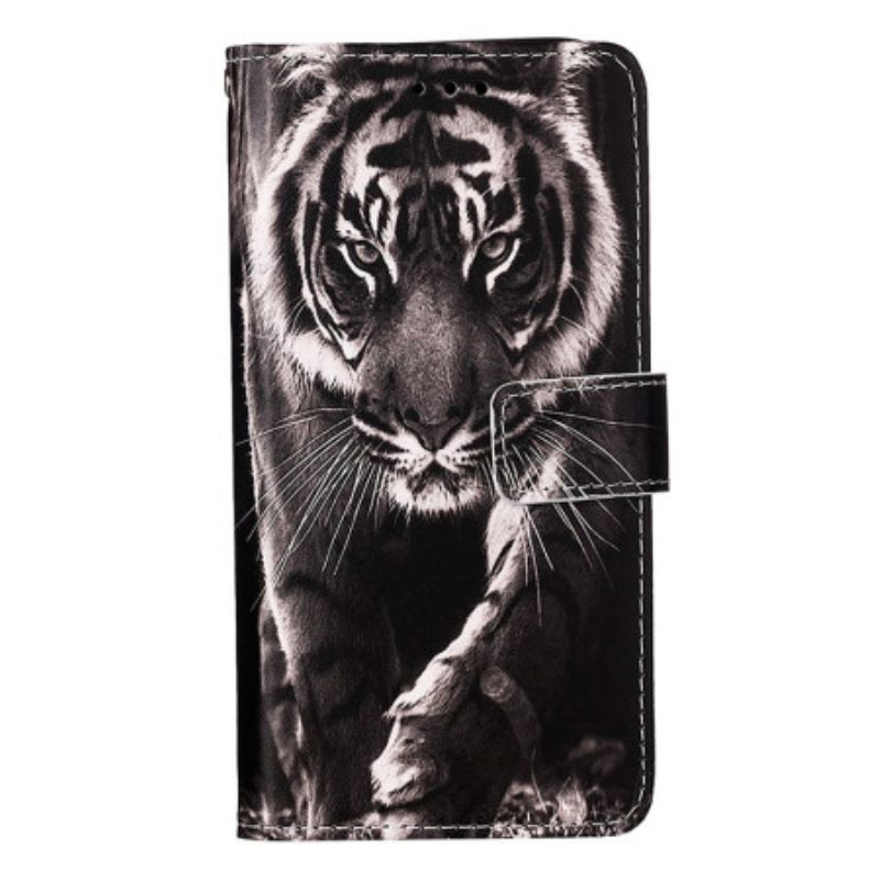 Flip Cover Oppo Reno 11 Pro 5g Tiger I Lanire