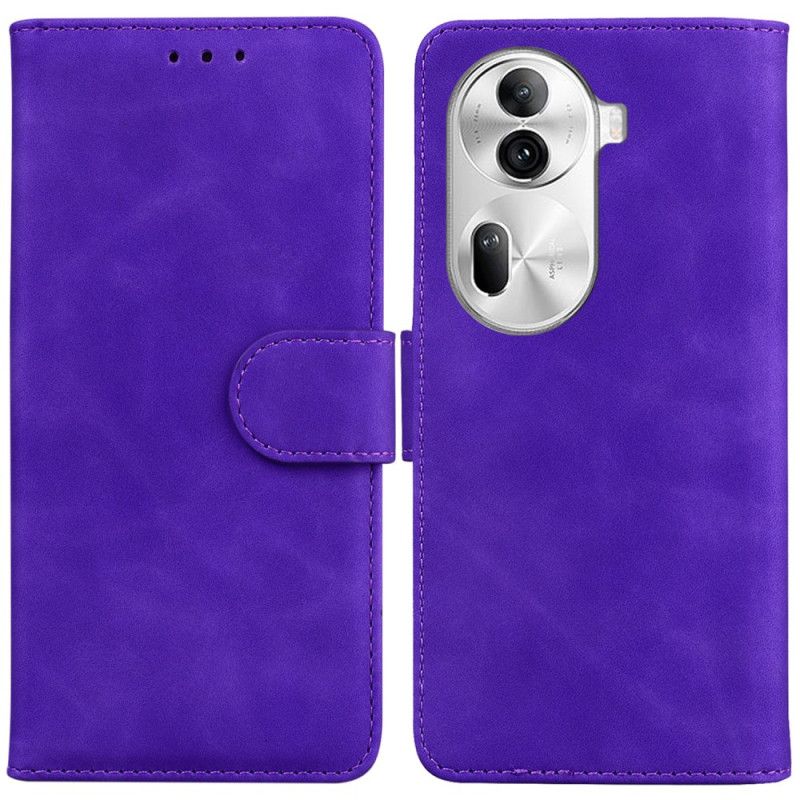 Flip Cover Til Oppo Reno 11 Pro 5g Couture Læder Effekt