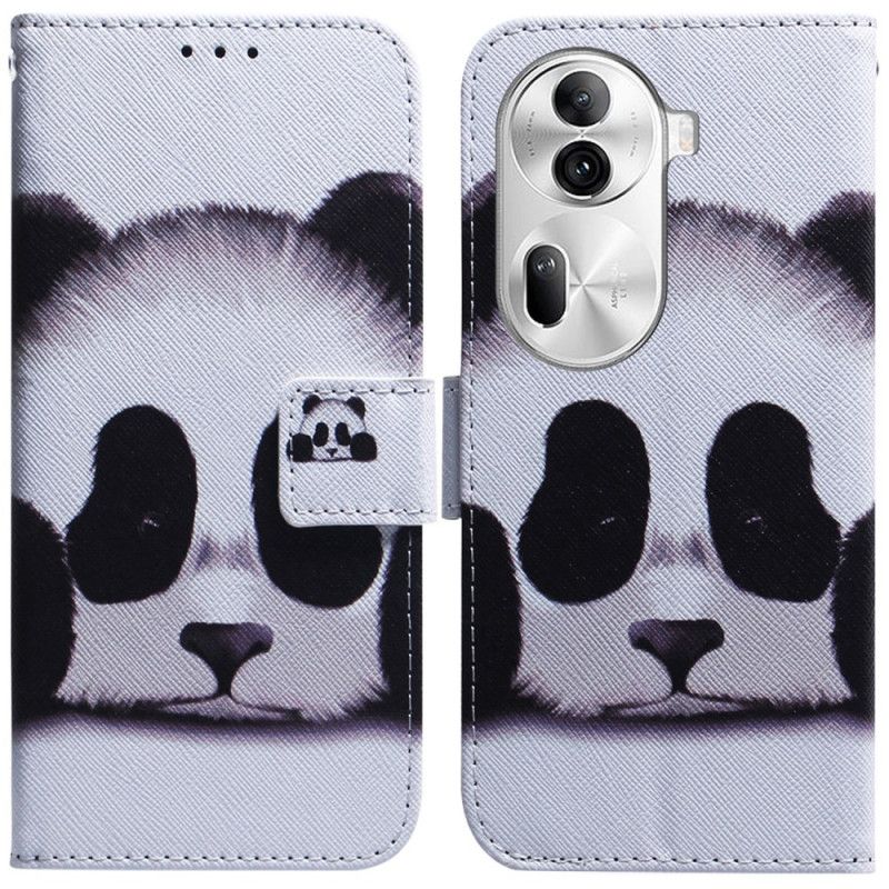 Flip Cover Til Oppo Reno 11 Pro 5g Panda