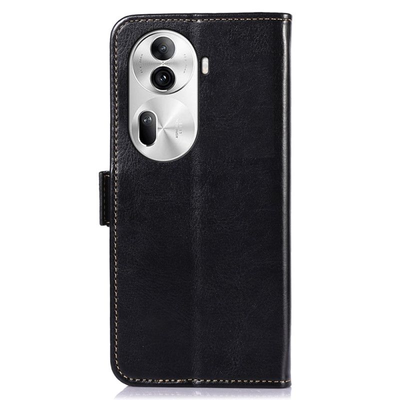 Læder Cover Oppo Reno 11 Pro 5g Telefon Etui Abeel