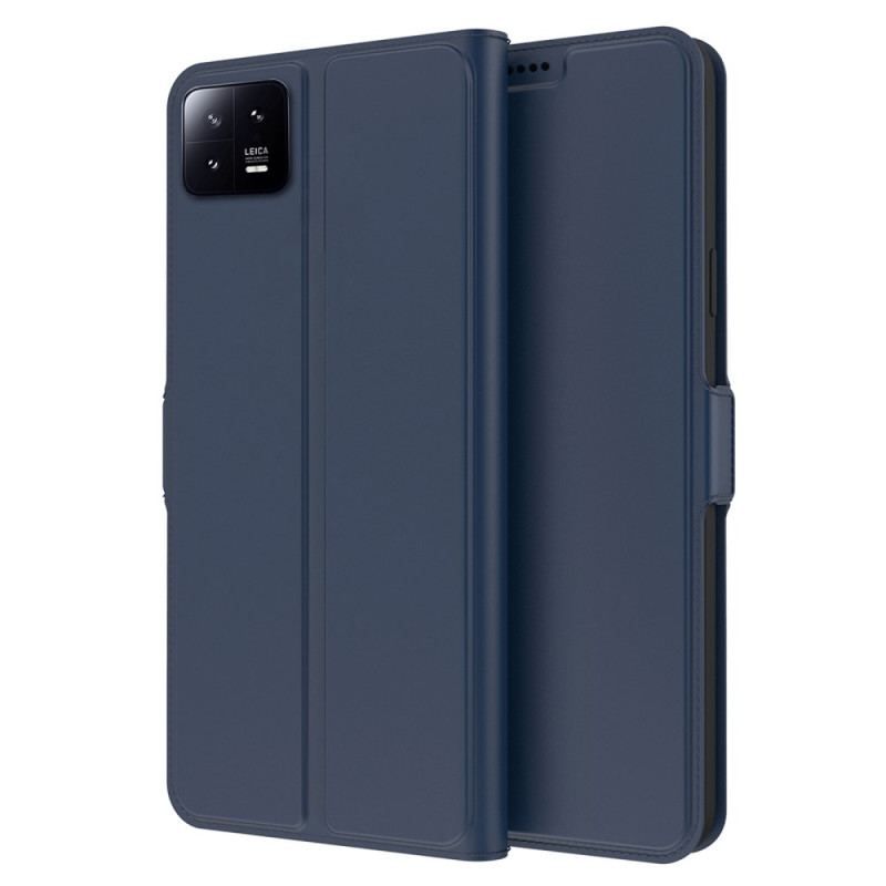 Flip Cover Xiaomi 13 Pro Slank Lædereffekt