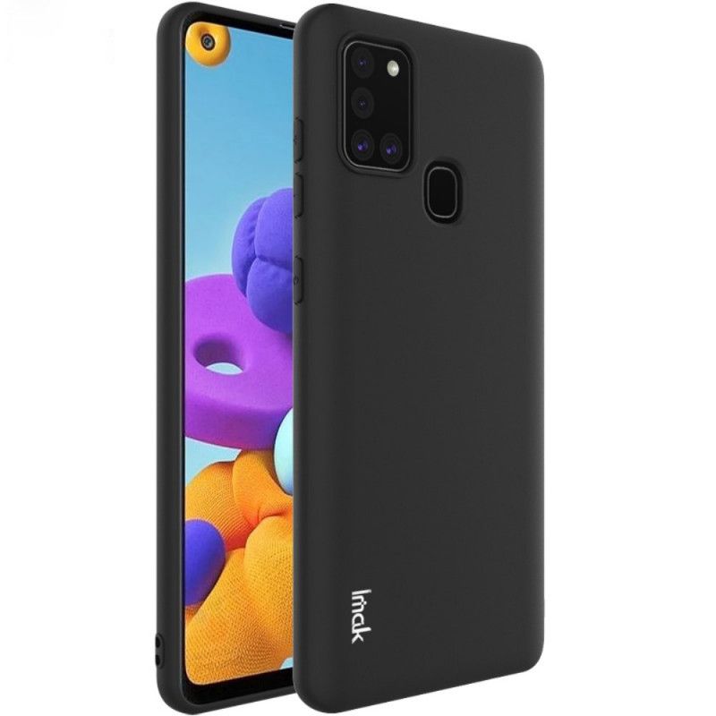 Cover Samsung Galaxy A21s Sort Uc-1-Serie Silikone Måtter Imak