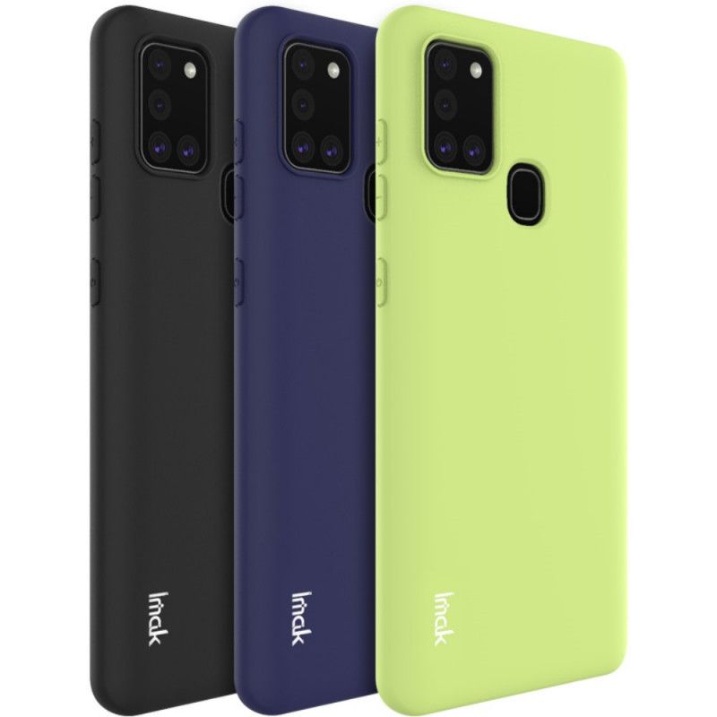 Cover Samsung Galaxy A21s Sort Uc-1-Serie Silikone Måtter Imak