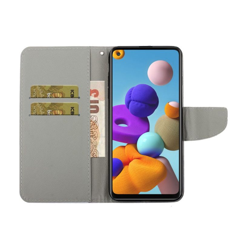 Flip Cover Samsung Galaxy A21s Mobilcover Tanga Tusindfryd