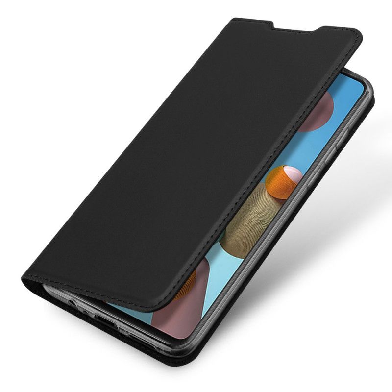 Læder Cover for Samsung Galaxy A21s Sort Pro Dux Ducis Hud