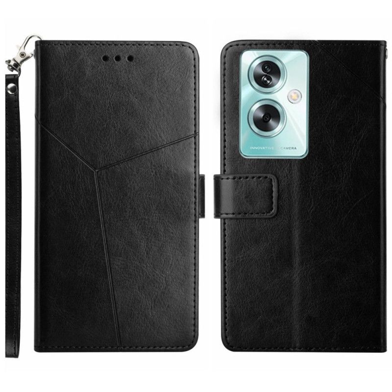 Læder Cover Oppo Reno 11f 5g Telefon Etui Y-remdesign