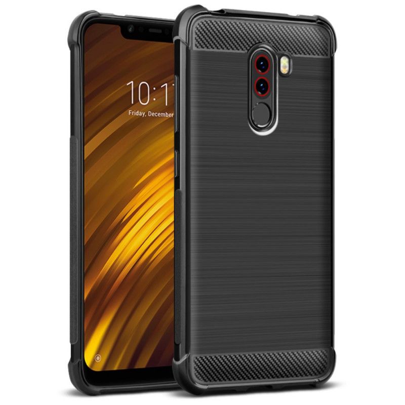 Cover for Xiaomi Pocophone F1 Imak Børstet Kulfiber