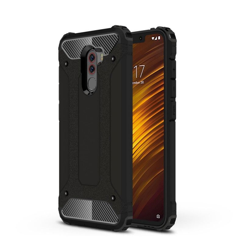 Cover for Xiaomi Pocophone F1 Sort Overlevende