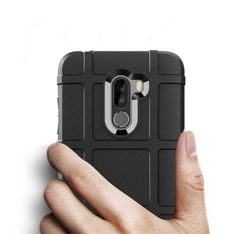 Cover for Xiaomi Pocophone F1 Sort Robust Skjold