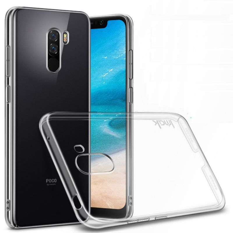 Cover Xiaomi Pocophone F1 Gennemsigtig Imak Beskyttelse