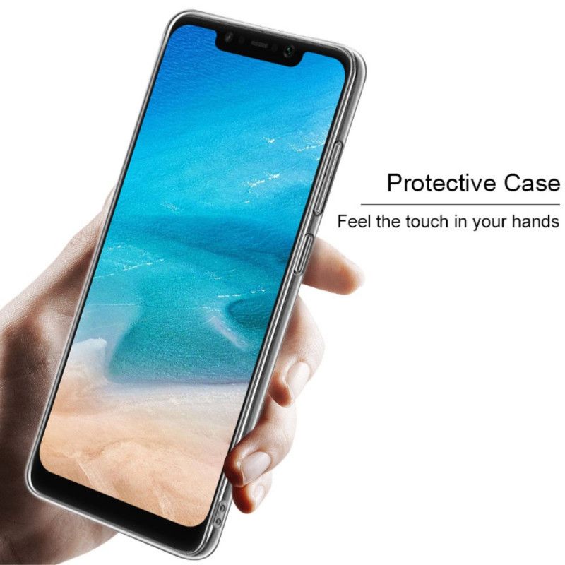 Cover Xiaomi Pocophone F1 Gennemsigtig Imak Beskyttelse