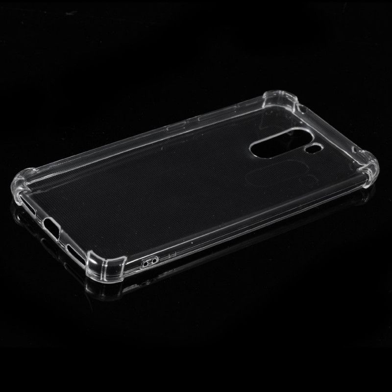 Cover Xiaomi Pocophone F1 Gennemsigtige Forstærkede Hjørner