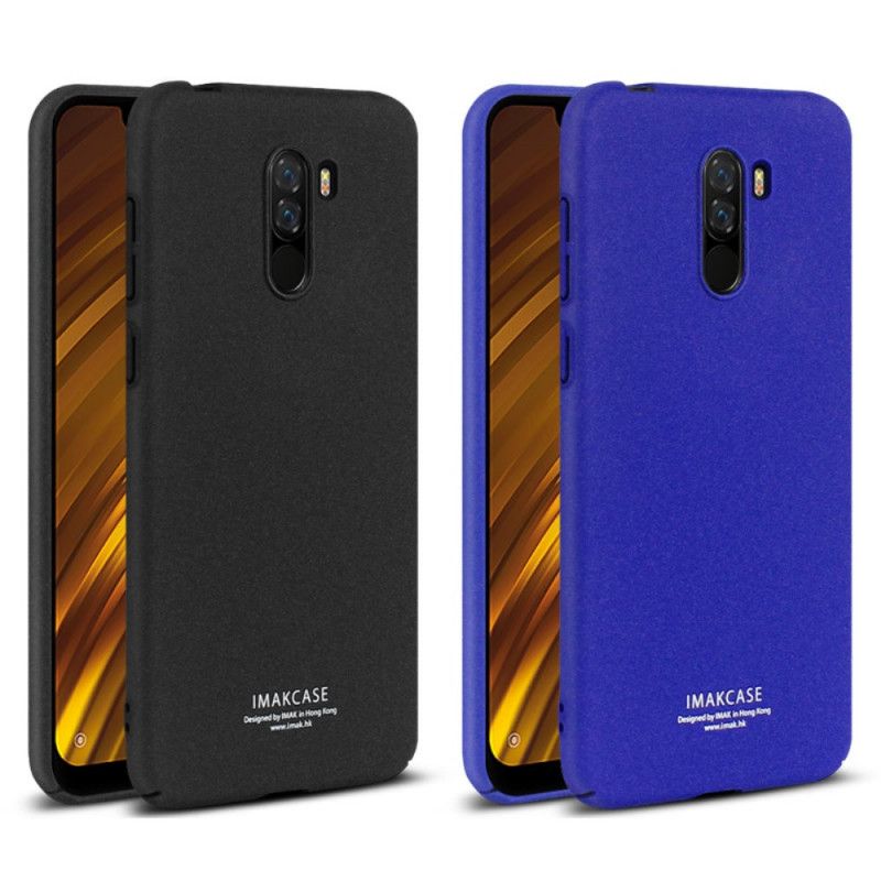 Cover Xiaomi Pocophone F1 Mørkeblå Ring