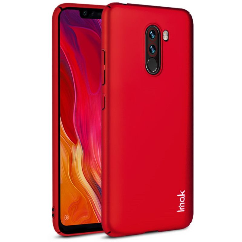 Cover Xiaomi Pocophone F1 Rød Silke Serie