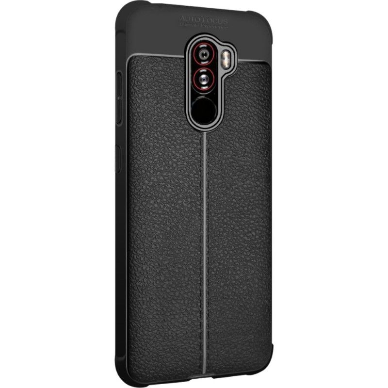 Cover Xiaomi Pocophone F1 Sort Imak Lædersting