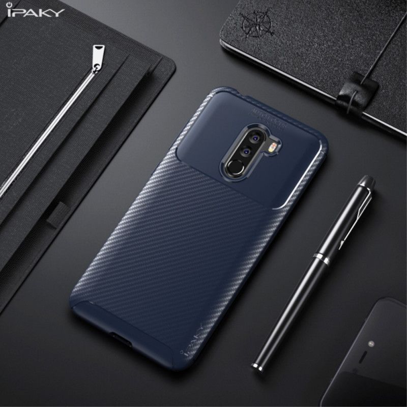 Cover Xiaomi Pocophone F1 Sort Mobilcover Skridsikker Ipaky