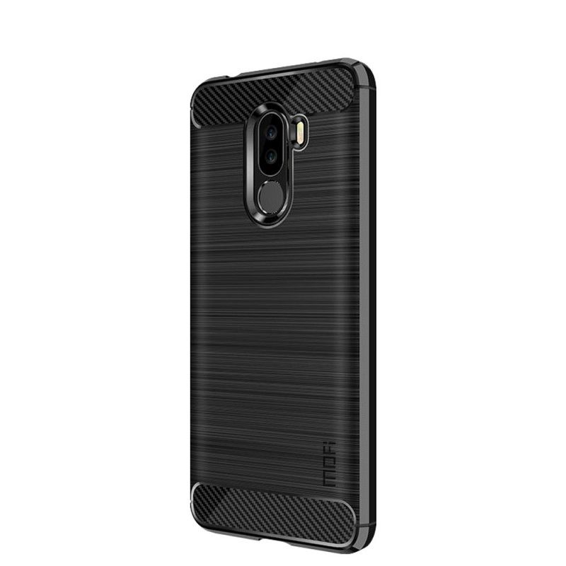 Cover Xiaomi Pocophone F1 Sort Mofi Børstet Kulfiber