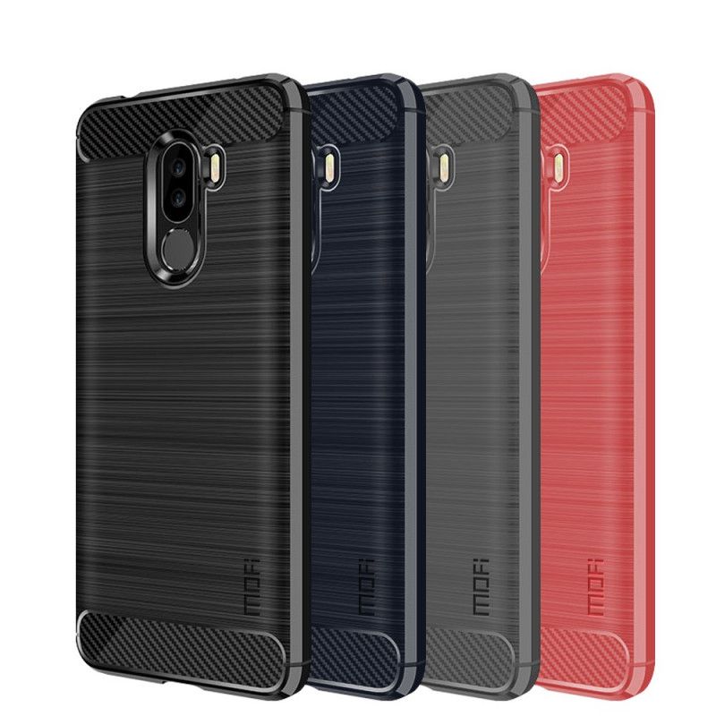 Cover Xiaomi Pocophone F1 Sort Mofi Børstet Kulfiber