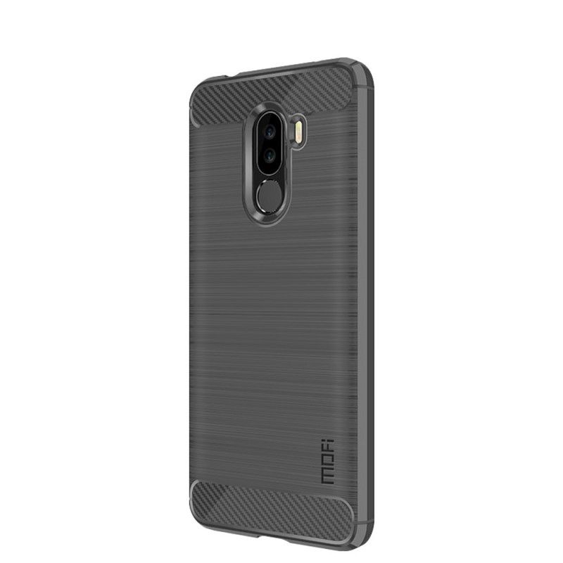 Cover Xiaomi Pocophone F1 Sort Mofi Børstet Kulfiber