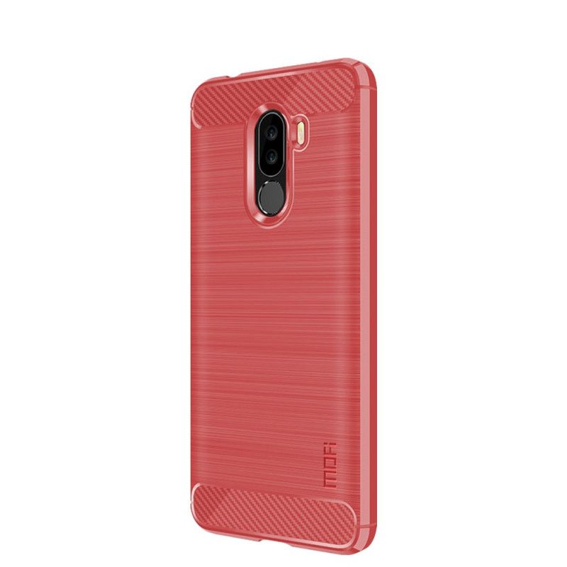 Cover Xiaomi Pocophone F1 Sort Mofi Børstet Kulfiber