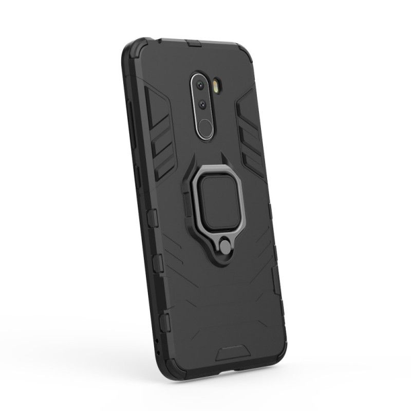 Cover Xiaomi Pocophone F1 Sort Resistent Ring