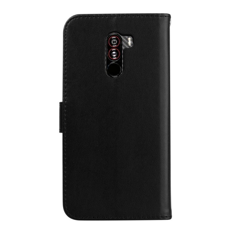 Flip Cover Xiaomi Pocophone F1 Lyserød Rose Af Skoven